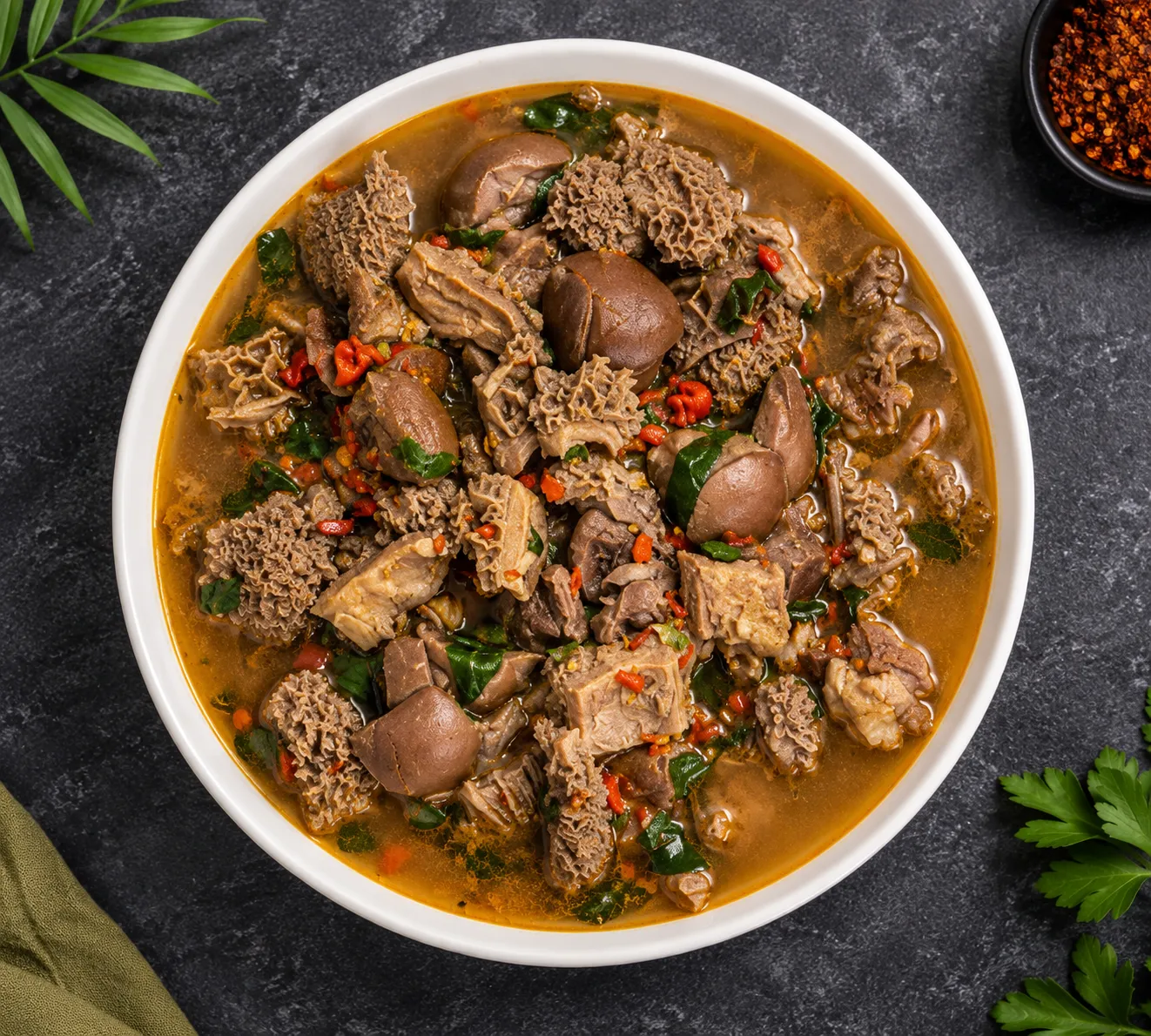 Assorted Meat Pepper Soup at Roswen Nigeria Restaurant & African Food Store &ndash; Nigerian food delivered to Argyle, London, ON